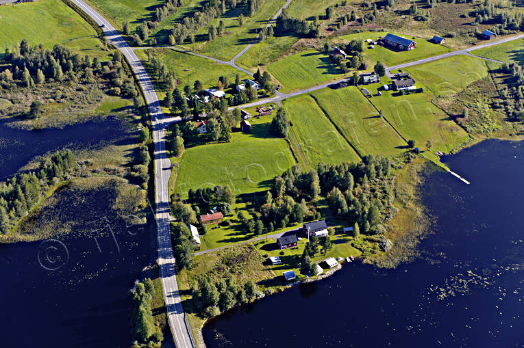 aerial photo, aerial photo, aerial photos, aerial photos, Bye, drone aerial, drnarfoto, farms, Hammerdal, Hammerdalssjn, Jamtland, landscapes, summer