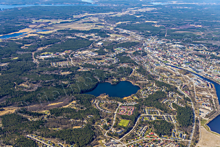 aerial photo, aerial photo, aerial photos, aerial photos, drone aerial, drnarfoto, Frssjn, Halsingland, samhllen, spring, stder, Sderala, Sderhamn
