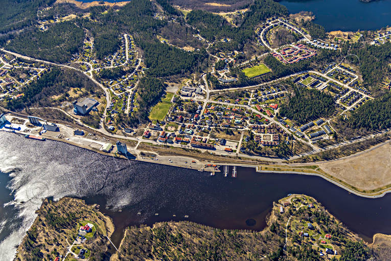 aerial photo, aerial photo, aerial photos, aerial photos, Bromsng, drone aerial, drnarfoto, Halsingland, samhllen, spring, Stugsund, stder, Sderhamn