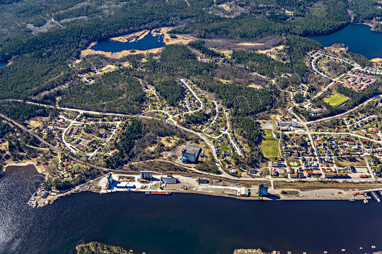 aerial photo, aerial photo, aerial photos, aerial photos, Bromsäng, drone aerial, drönarfoto, Grundvik, Halsingland, samhällen, spring, städer, Söderhamn