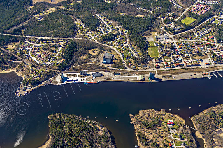 aerial photo, aerial photo, aerial photos, aerial photos, Bromsäng, drone aerial, drönarfoto, Grundvik, Halsingland, samhällen, spring, städer, Söderhamn