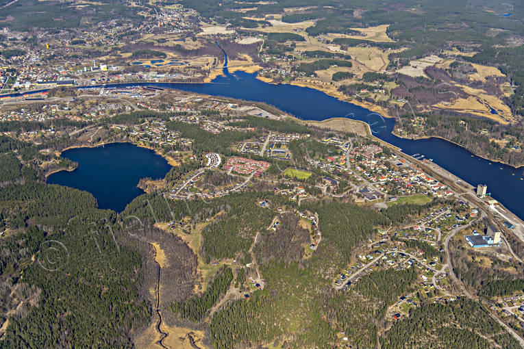 aerial photo, aerial photo, aerial photos, aerial photos, Bromsäng, drone aerial, drönarfoto, Färsjön, Halsingland, Lugnet, samhällen, spring, Stugsund, städer, Söderhamn