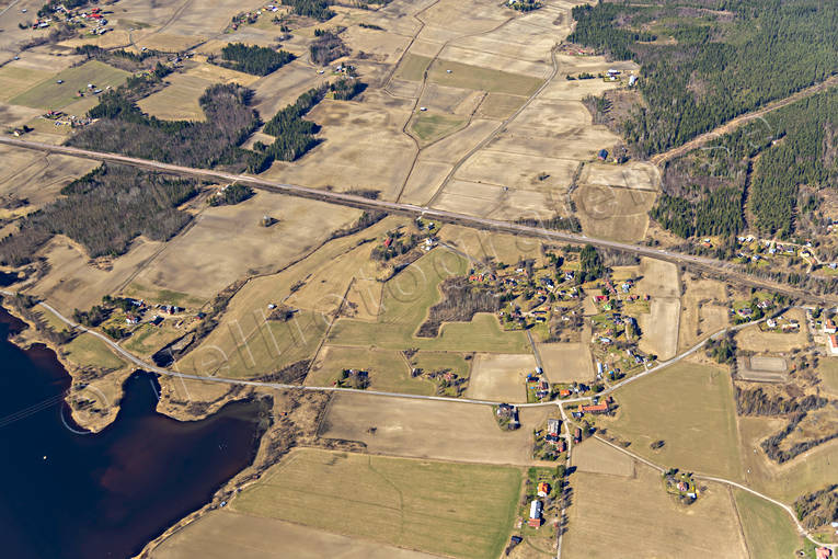 aerial photo, aerial photo, aerial photos, aerial photos, Arbrå, drone aerial, drönarfoto, Halsingland, Lottefors, samhällen, spring, Vaxsjö