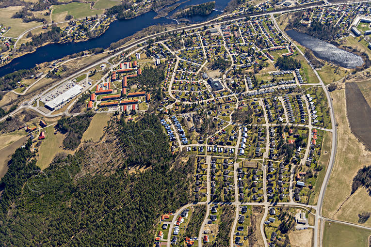 aerial photo, aerial photo, aerial photos, aerial photos, Bollnäs, drone aerial, drönarfoto, Halsingland, samhällen, spring