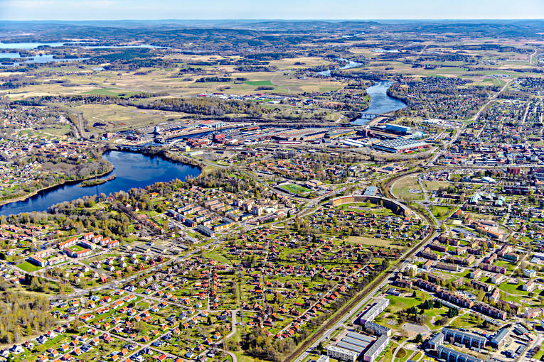 aerial photo, aerial photo, aerial photos, aerial photos, Borlnge, Dalarna, Dallven, Domnarvet, drone aerial, drnarfoto, spring, stder