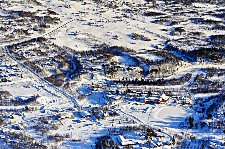 aerial photo, aerial photo, aerial photos, aerial photos, Bruksvallarna, drone aerial, drnarfoto, Herjedalen, samhllen, winter