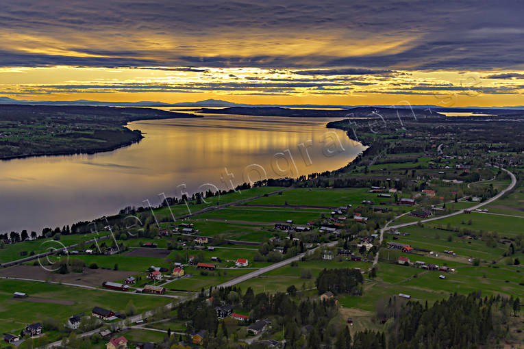 aerial photo, aerial photo, aerial photos, aerial photos, Brunfloviken, drone aerial, drnarbild, drnarfoto, evening, Froson, Great Lake, Jamtland, landscapes, Optand