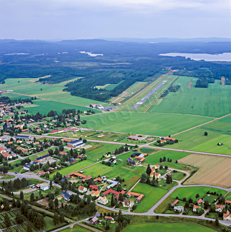 aerial photo, aerial photo, aerial photos, aerial photos, Dala-Järna, Dalarna, drone aerial, drönarfoto, habitation, landscapes, samhällen, summer