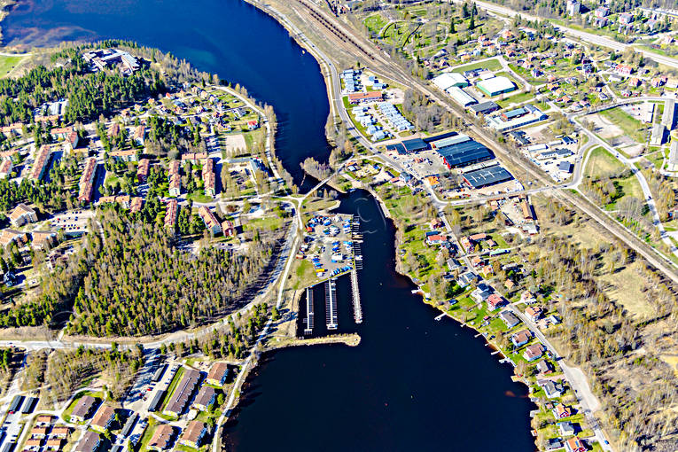 aerial photo, aerial photo, aerial photos, aerial photos, Dalarna, drone aerial, drnarfoto, Falun, Kvarnberget, spring, stder