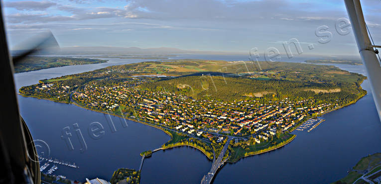 aerial photo, aerial photo, aerial photos, aerial photos, autumn, drone aerial, drnarfoto, Froson, Jamtland, Ostersund, stder