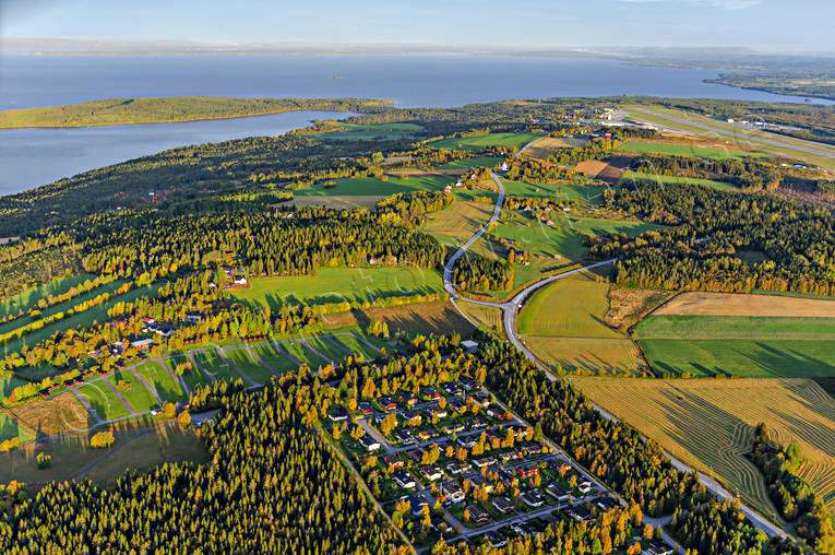 aerial photo, aerial photo, aerial photos, aerial photos, autumn, drone aerial, drnarfoto, Froson, Jamtland, Ostersund, stder