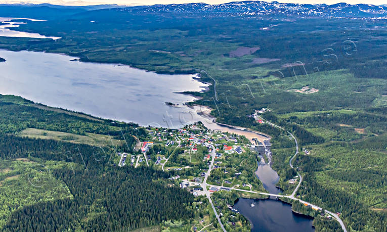 aerial photo, aerial photo, aerial photos, aerial photos, drone aerial, drnarfoto, Frostviken, Gaddede, Jamtland, samhllen, Stroms Vattudal, summer