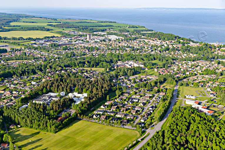 aerial photo, aerial photo, aerial photos, aerial photos, drone aerial, drnarbild, drnarfoto, Hjo, samhllen, summer, Vstergtland