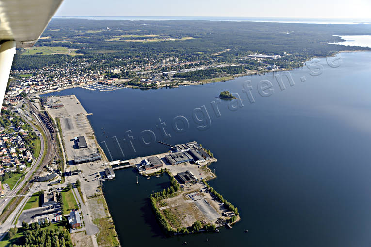 aerial photo, aerial photo, aerial photos, aerial photos, boat harbour, drone aerial, drönarfoto, Halsingland, Hudiksvall, landscapes, port, städer, summer