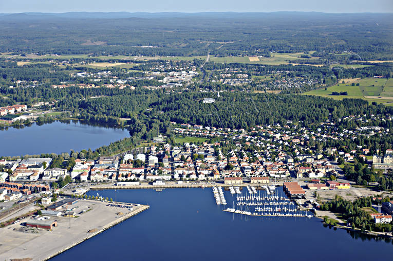 aerial photo, aerial photo, aerial photos, aerial photos, boat harbour, drone aerial, drnarfoto, Halsingland, Hudiksvall, landscapes, port, small-boat harbour, stder, summer