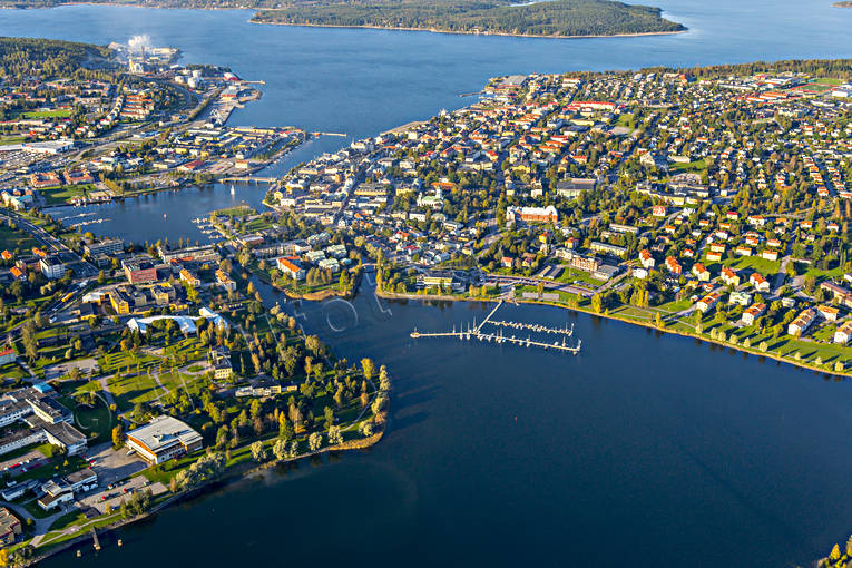 aerial photo, aerial photo, aerial photos, aerial photos, Angermanland, autumn, drone aerial, drönarfoto, Härnön, Härnösand, städer