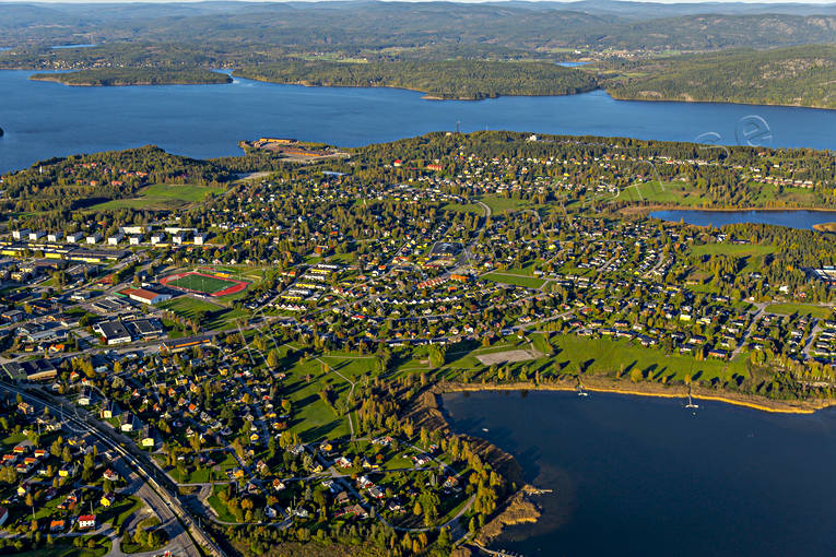 aerial photo, aerial photo, aerial photos, aerial photos, Angermanland, autumn, drone aerial, drnarfoto, Kramfors, samhllen