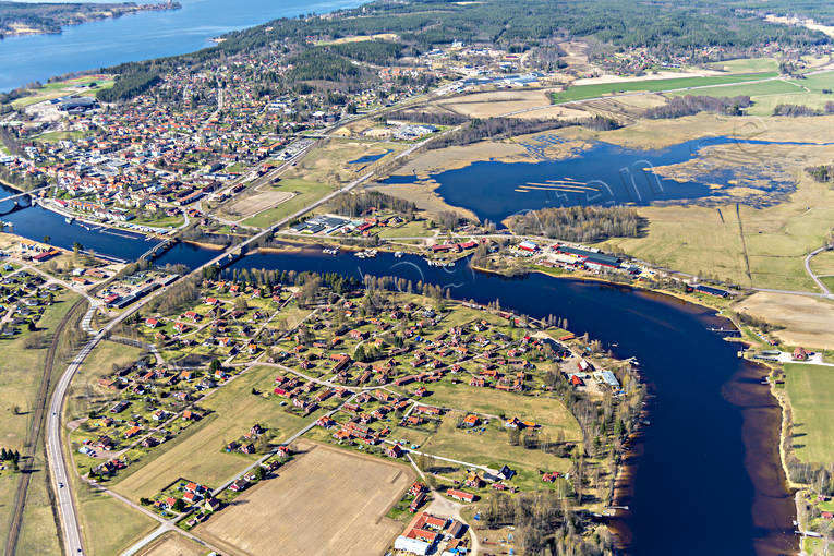 aerial photo, aerial photo, aerial photos, aerial photos, community, Dalarna, drone aerial, drnarfoto, Leksand, Limsjn, samhllen, spring, sterdallven, vermo