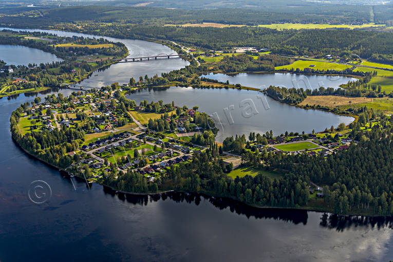 aerial photo, aerial photo, aerial photos, aerial photos, drone aerial, drnarfoto, Halsingland, Ljusdal, Ljusnan, samhllen, summer