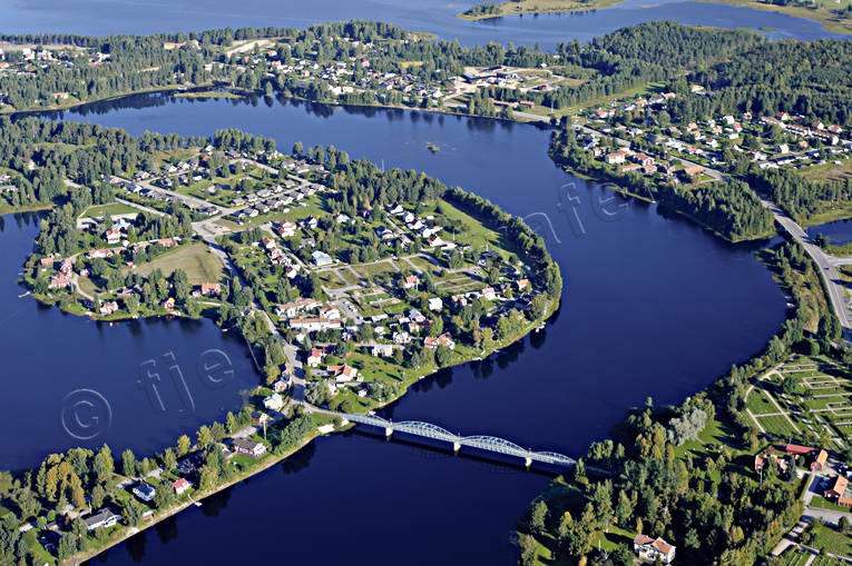 aerial photo, aerial photo, aerial photos, aerial photos, drone aerial, drönarfoto, Halsingland, landscapes, Ljusdal, samhällen, summer