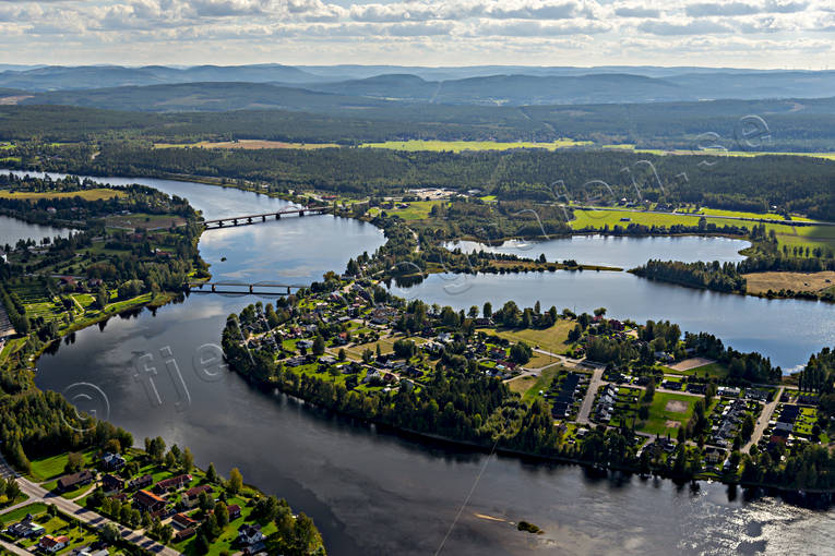 aerial photo, aerial photo, aerial photos, aerial photos, drone aerial, drnarfoto, Halsingland, Ljusdal, Ljusnan, samhllen, summer