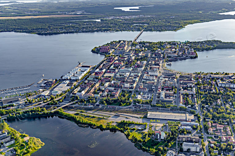 aerial photo, aerial photo, aerial photos, aerial photos, drone aerial, drnarfoto, Lulea, North Bothnia, stder, summer