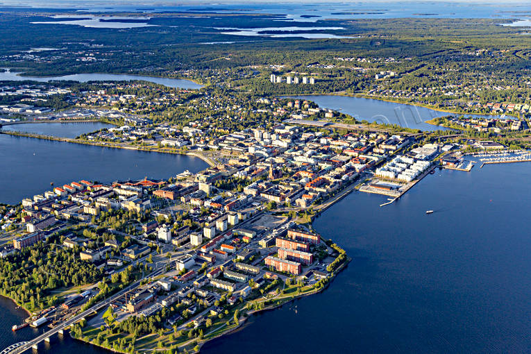 aerial photo, aerial photo, aerial photos, aerial photos, drone aerial, drönarfoto, Lulea, North Bothnia, Oskarsvarv, städer, summer