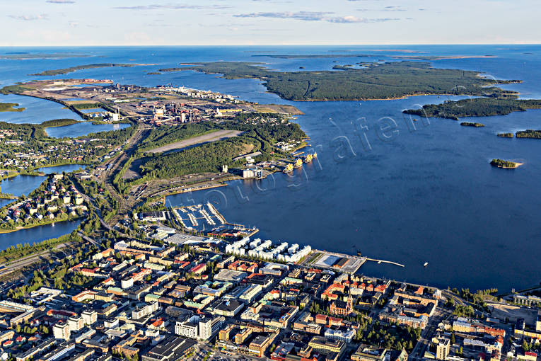aerial photo, aerial photo, aerial photos, aerial photos, drone aerial, drönarfoto, Gråsjälfjärden, Lulea, North Bothnia, städer, summer
