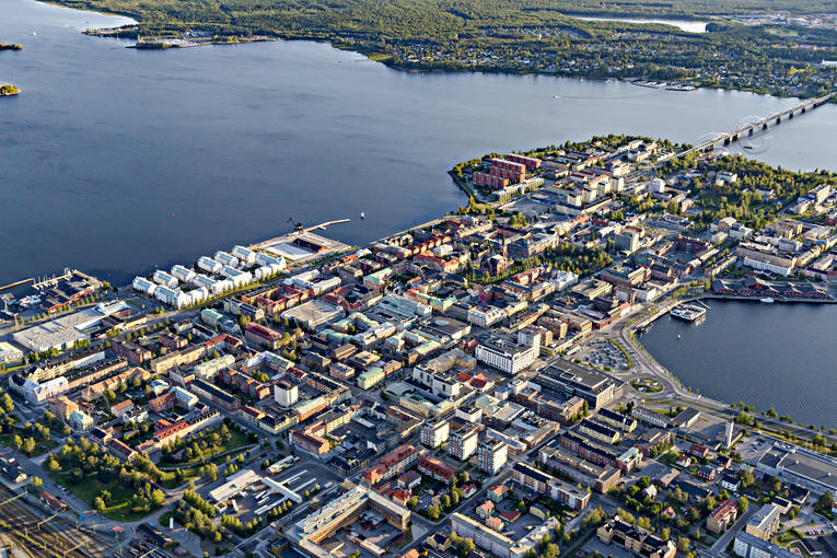 aerial photo, aerial photo, aerial photos, aerial photos, drone aerial, drnarfoto, Lulea, North Bothnia, stder, summer