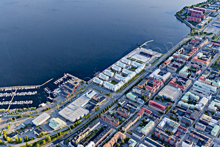 aerial photo, aerial photo, aerial photos, aerial photos, drone aerial, drnarfoto, Lulea, North Bothnia, stder, summer, Sdra hamnen