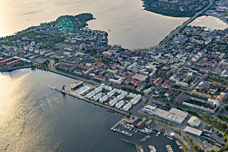 aerial photo, aerial photo, aerial photos, aerial photos, drone aerial, drönarfoto, Lulea, North Bothnia, städer, summer, Södra hamnen