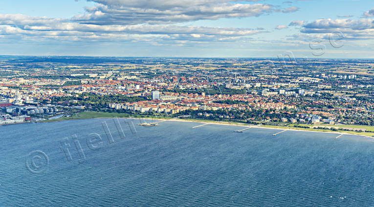 aerial photo, aerial photo, aerial photos, aerial photos, drone aerial, drönarfoto, kallbadhus, Malmö, Ribersborgsstranden, Skåne, städer, summer