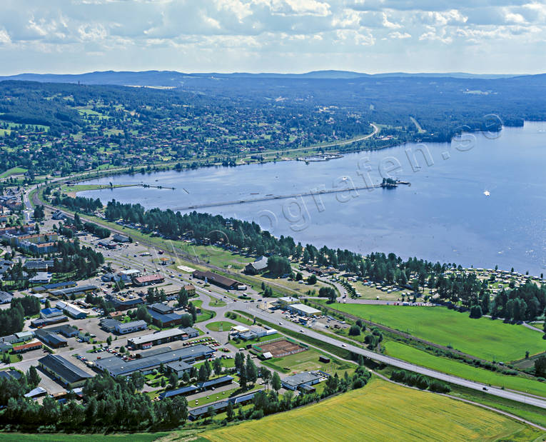 aerial photo, aerial photo, aerial photos, aerial photos, bybyggelse, community, Dalarna, drone aerial, drönarfoto, landscapes, Långbryggan, Rättvik, samhällen, Siljan, summer