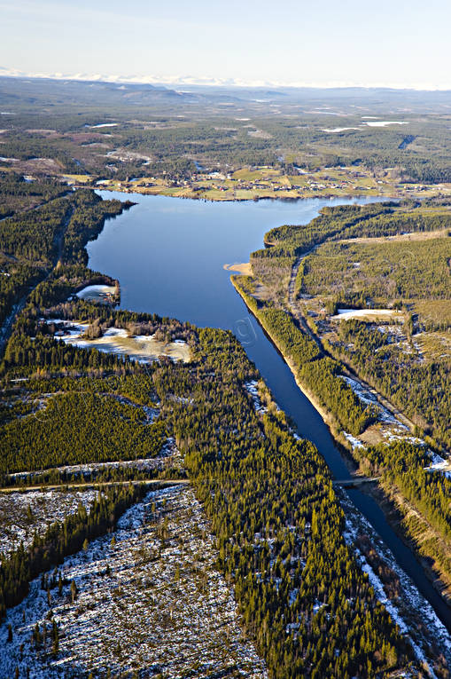 aerial photo, aerial photo, aerial photos, aerial photos, autumn, drone aerial, drnarfoto, Jamtland, landscapes, Skal lake, Sklan
