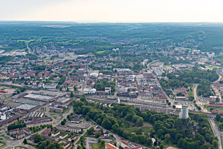 aerial photo, aerial photo, aerial photos, aerial photos, drone aerial, drnarfoto, Skvde, stder, summer, Vstergtland