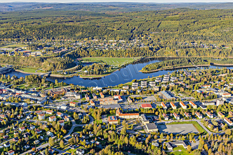 aerial photo, aerial photo, aerial photos, aerial photos, Angerman river, Angermanland, autumn, drone aerial, drnarfoto, garnisonsstad, Risn, samhllen, Solatunum, Sollefte