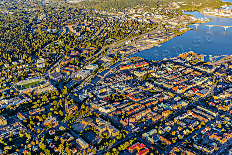 aerial photo, aerial photo, aerial photos, aerial photos, autumn, drone aerial, drönarfoto, Medelpad, städer, Sundsvall
