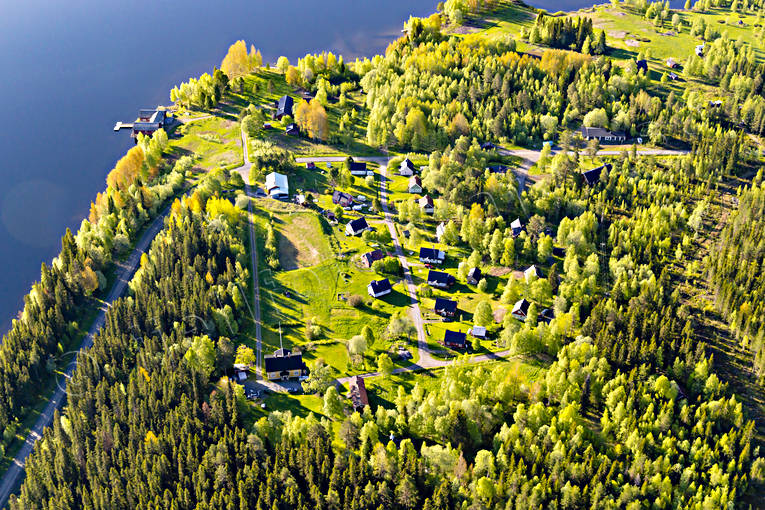 aerial photo, aerial photo, aerial photos, aerial photos, drone aerial, drnarfoto, Jamtland, landscapes, Svaningen, Svaningssjn, villages