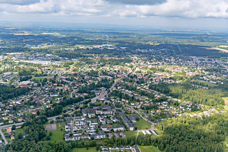 aerial photo, aerial photo, aerial photos, aerial photos, drone aerial, drönarfoto, samhällen, summer, Tibro, Västergötland