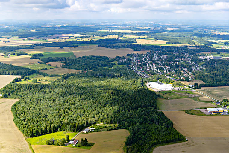 aerial photo, aerial photo, aerial photos, aerial photos, drone aerial, drönarfoto, landscapes, samhällen, summer, Tibro, Västergötland
