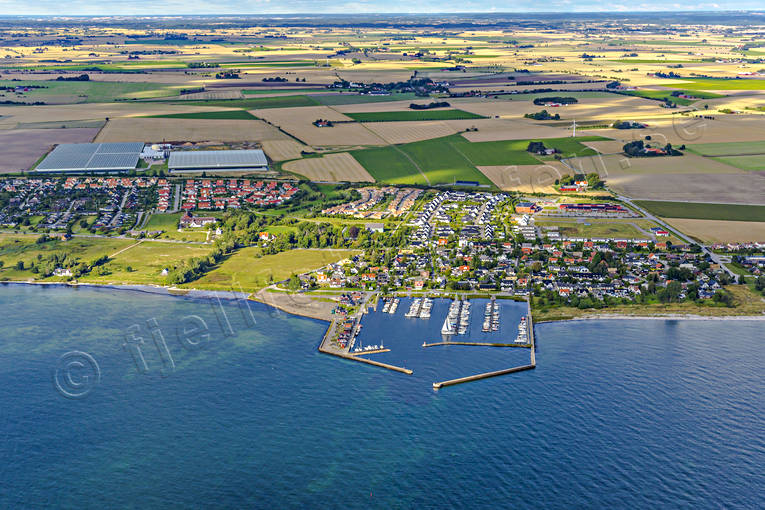 aerial photo, aerial photo, aerial photos, aerial photos, Dalköpinge, drone aerial, drönarfoto, Gislövs läge, samhällen, Skåne, summer, Trelleborg