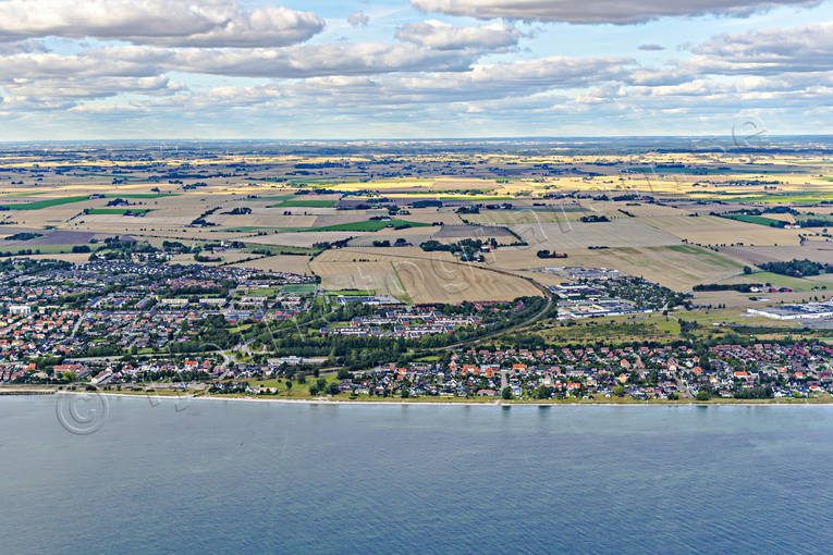 aerial photo, aerial photo, aerial photos, aerial photos, drone aerial, drönarfoto, Fagerängen, samhällen, Skåne, summer, Trelleborg, Österled