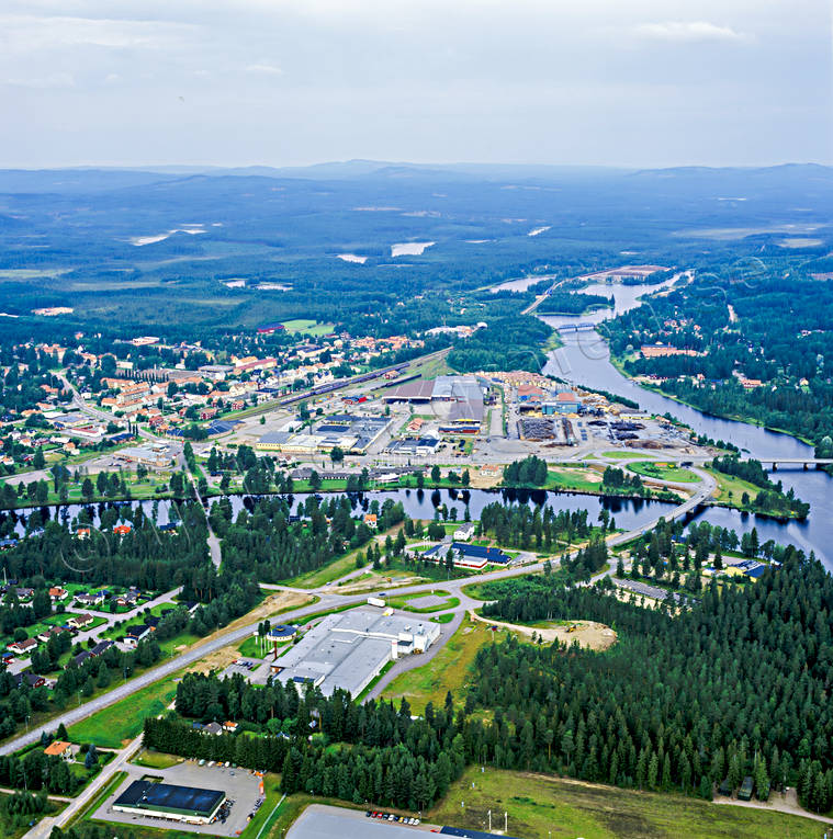 aerial photo, aerial photo, aerial photos, aerial photos, Dalarna, drone aerial, drnarfoto, habitation, samhllen, summer, Vansbro, Vsterdallven