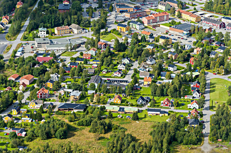 aerial photo, aerial photo, aerial photos, aerial photos, drone aerial, drnarfoto, Lapland, samhllen, summer, Vilhelmina