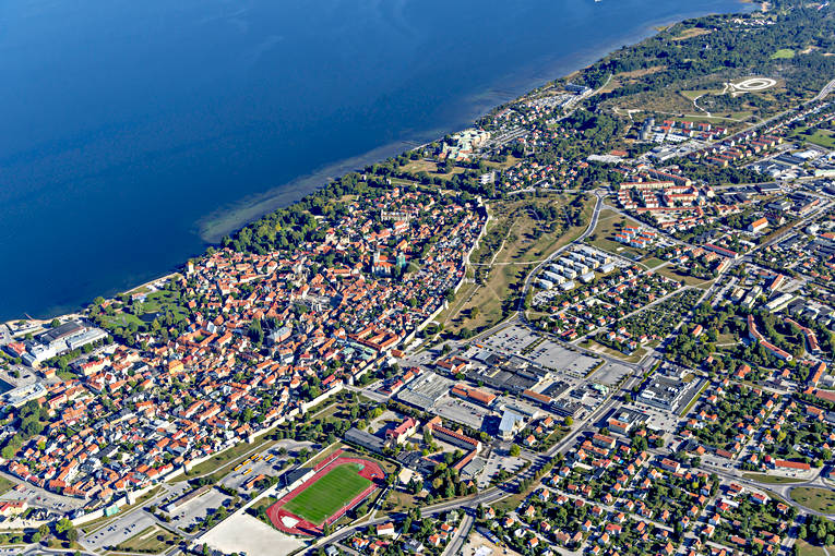 aerial photo, aerial photo, aerial photos, aerial photos, city, drone aerial, drnarfoto, Gotland, ringmuren, stder, summer, Visby