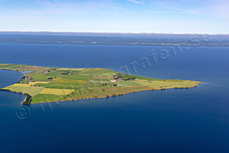 aerial photo, aerial photo, aerial photos, aerial photos, airfield, drone aerial, drönarfoto, golf course, landscapes, Småland, summer, Visingsö