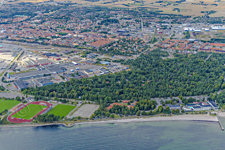 aerial photo, aerial photo, aerial photos, aerial photos, drone aerial, drönarfoto, samhällen, Skåne, summer, Ystad
