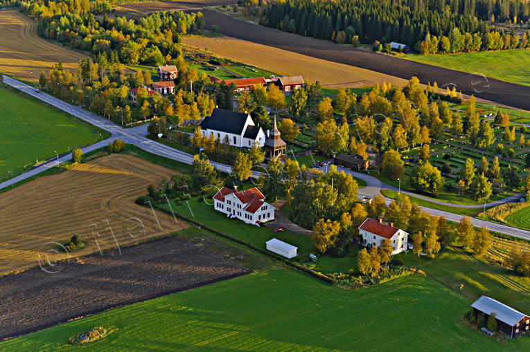 aerial photo, aerial photo, aerial photos, aerial photos, autumn, drone aerial, drnarfoto, Froson, Frs kyrka, Jamtland, Ostersund, stder