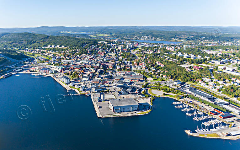 aerial photo, aerial photo, aerial photos, aerial photos, Angermanland, drone aerial, drönarfoto, fjällräven, harbour, marina, städer, Örnsköldsvik