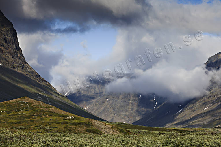 Alkavagge, alpine, landscapes, Lapland, Laponia, mountain, mountain peaks, mountain top, mountains, Sarek, Sarek nationalpark, Sarekfjll, summer